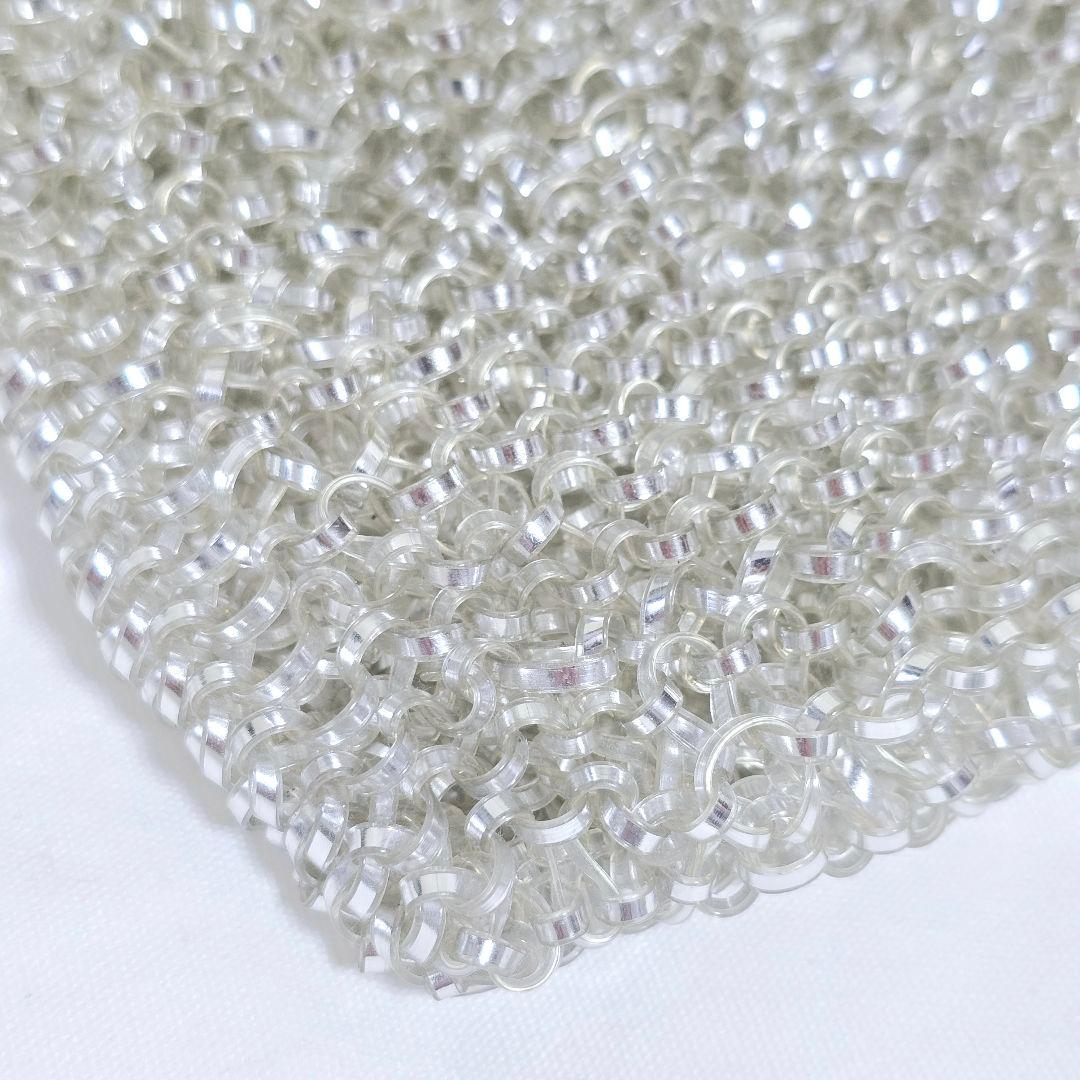 美品✨人気色シルバー✨アンテプリマ スクエア ミディアム シルバー