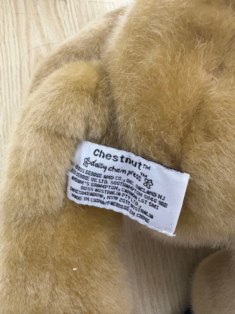 クリスマスデザイン ぬいぐるみ　chest nut