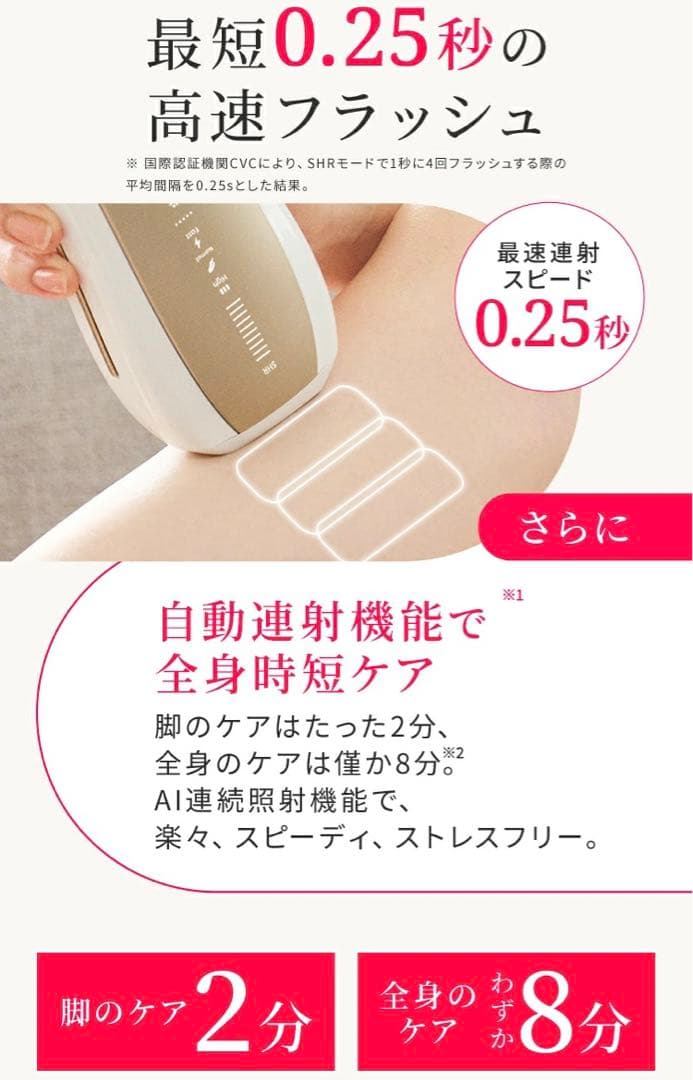 【未開封】【新品未使用】Ulike IPL脱毛器 26J SHRモード