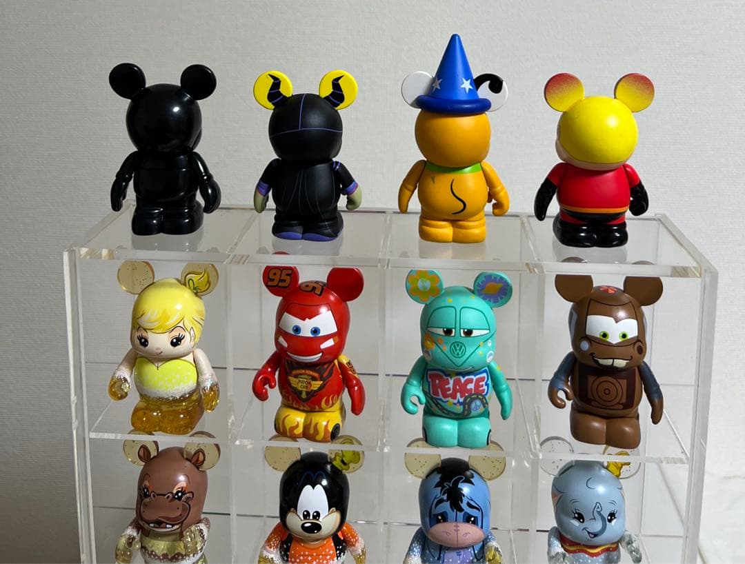 ディズニー、バイナルメーション（スモールワールド、カーズ、マレフィセント）