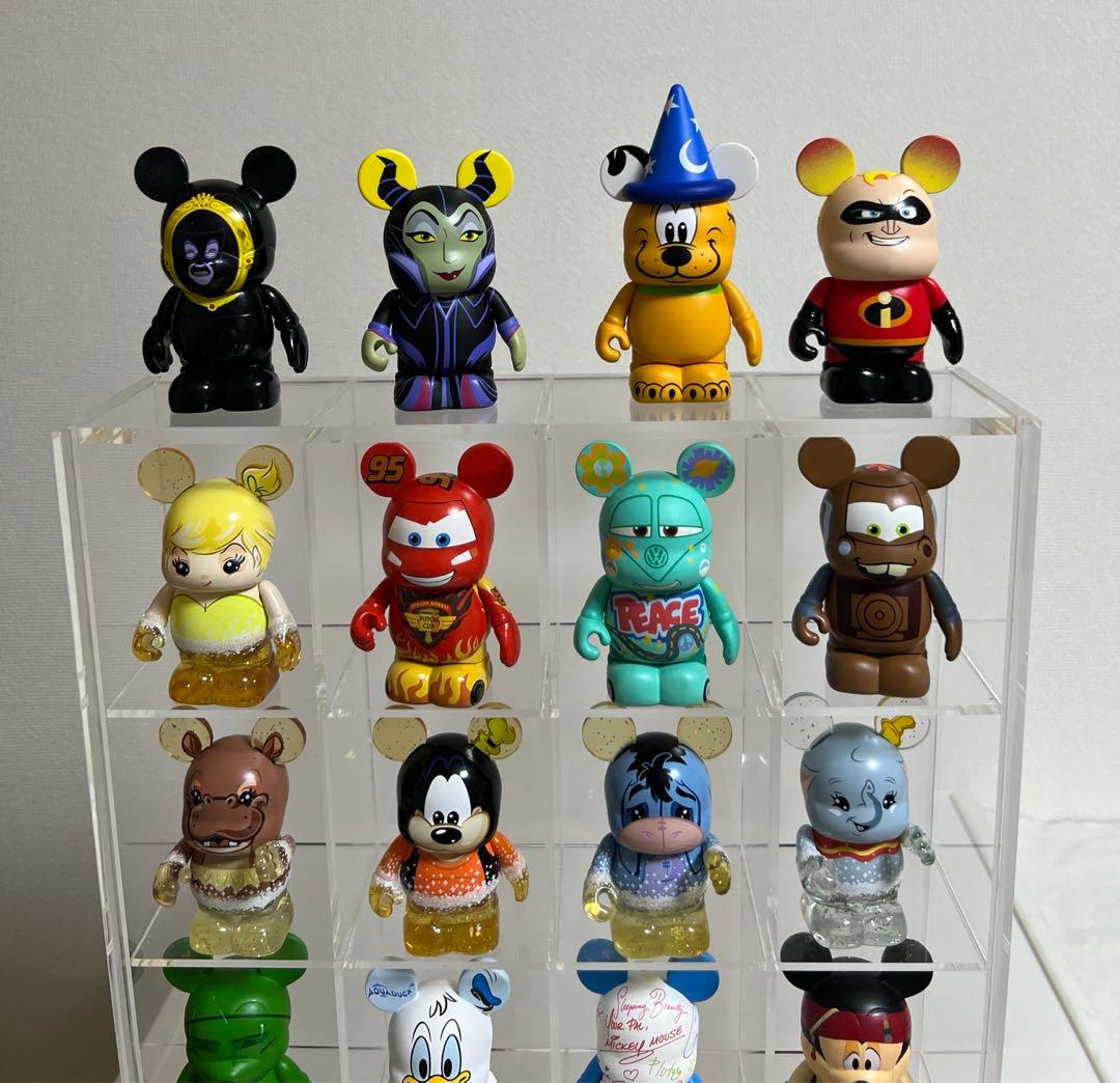 ディズニー、バイナルメーション（スモールワールド、カーズ、マレフィセント）