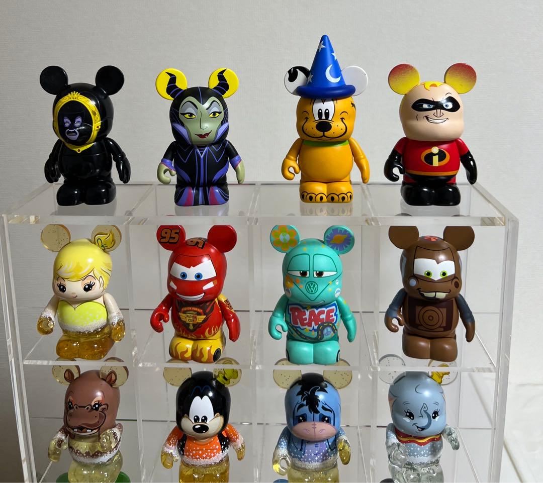 ディズニー、バイナルメーション（スモールワールド、カーズ、マレフィセント）