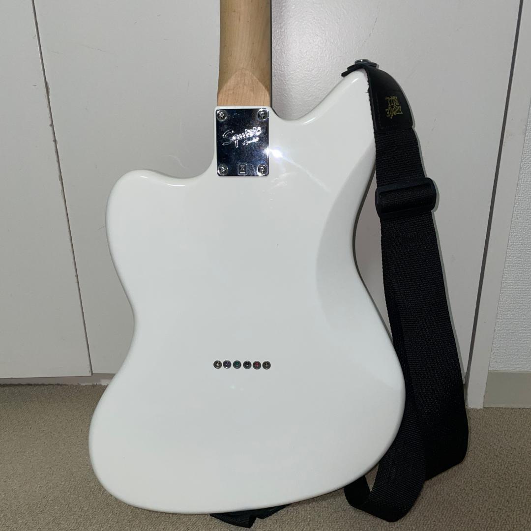 美品 Squier Jazzmaster スクワイヤー ジャズマスター ホワイト