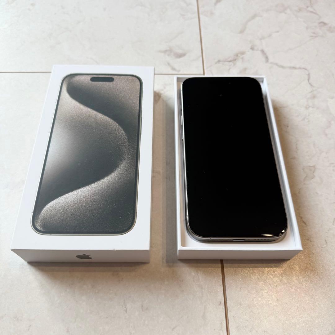 iPhone15Pro 128GB SIMフリー　ナチュラルチタニウム