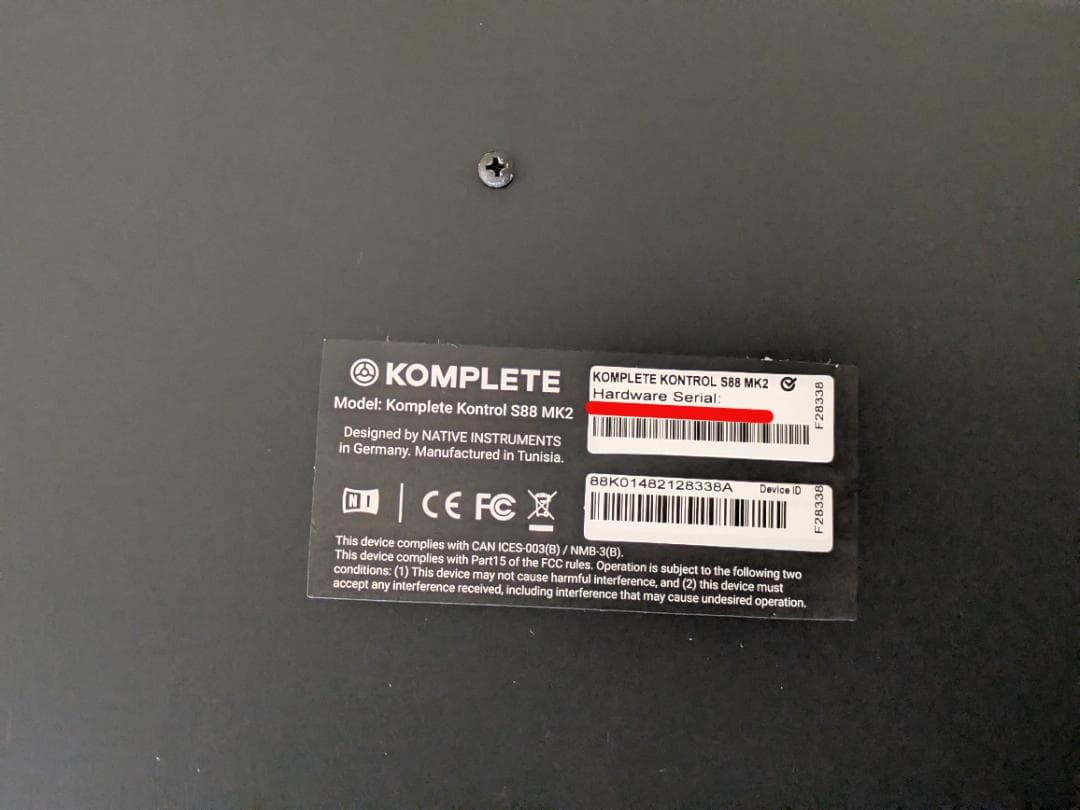【期間限定】KOMPLETE KONTROL S88 MK2【付属品+ID譲渡】