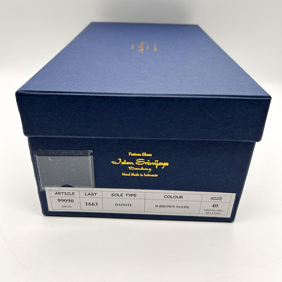 【新品】 Jalan Sriwijaya 別注　スエードモンクストラップシューズ