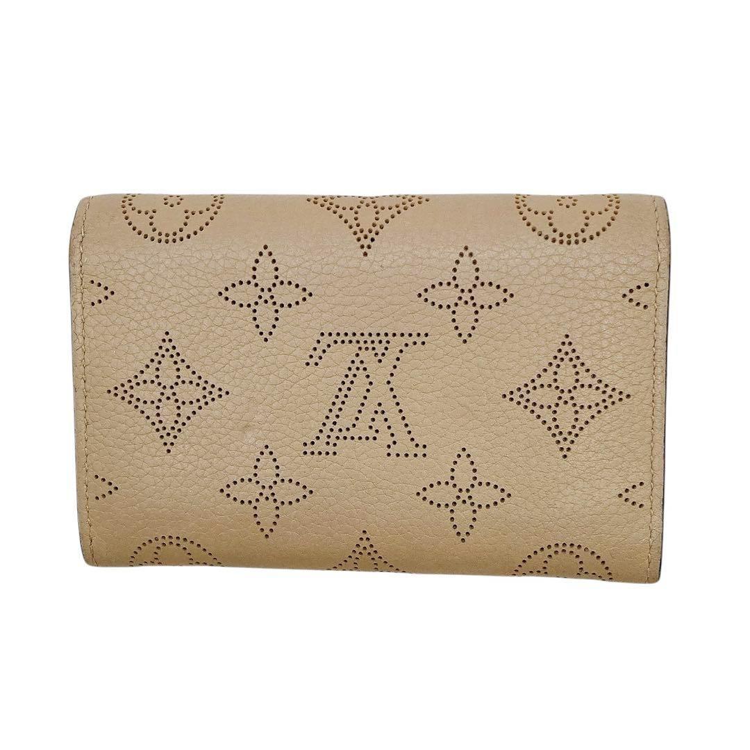 美品✨ルイヴィトン　ポルトモネ　アナエ　マヒナ　グレージュ　カード　ケース