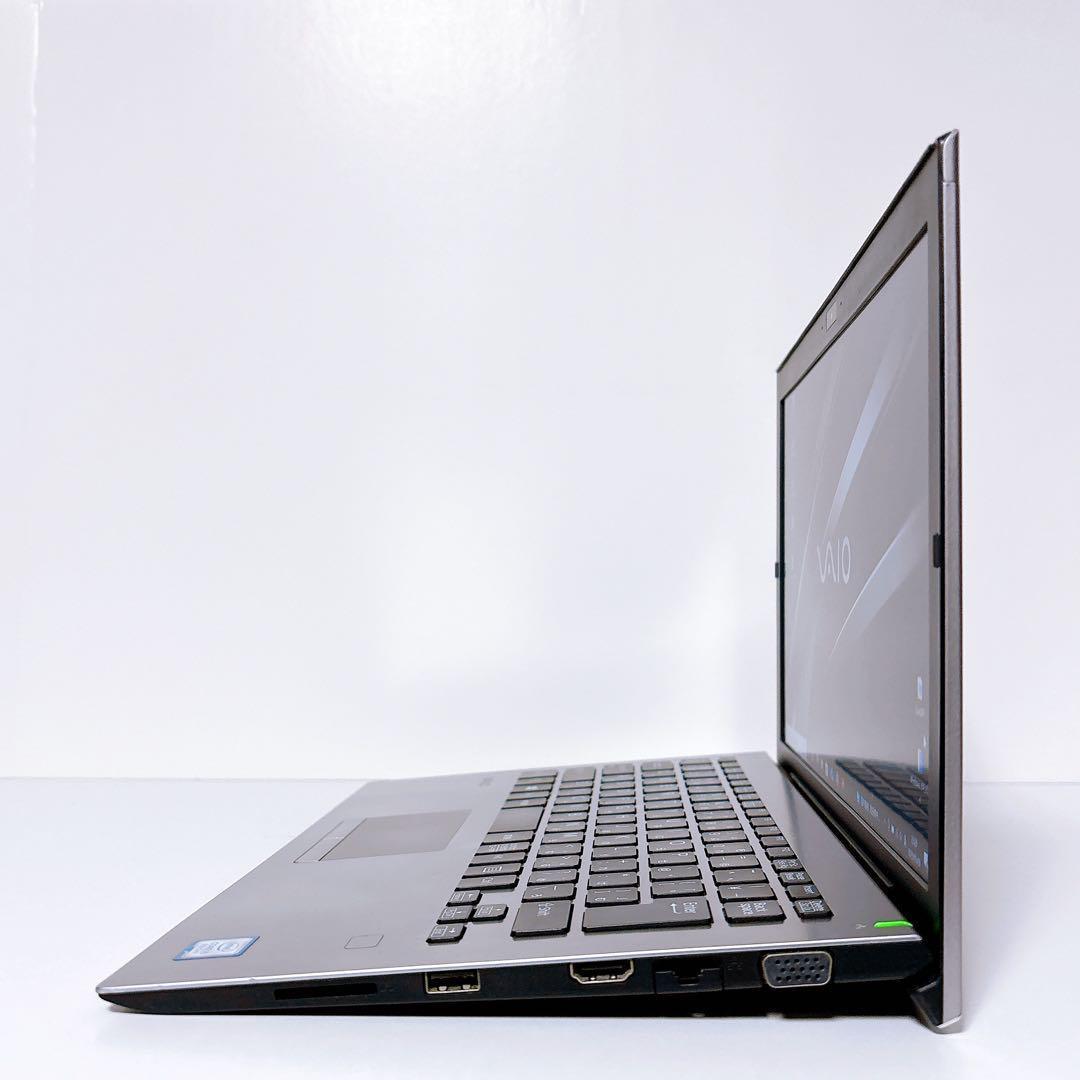VAIO オフィス付き薄型ノートパソコン SSD256GB i5 軽量 高性能