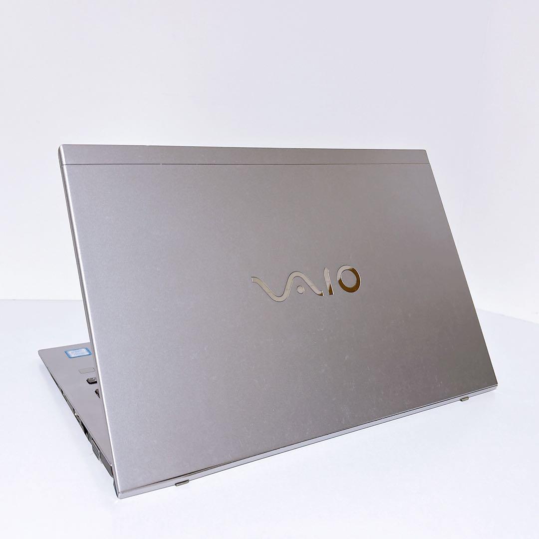 VAIO オフィス付き薄型ノートパソコン SSD256GB i5 軽量 高性能