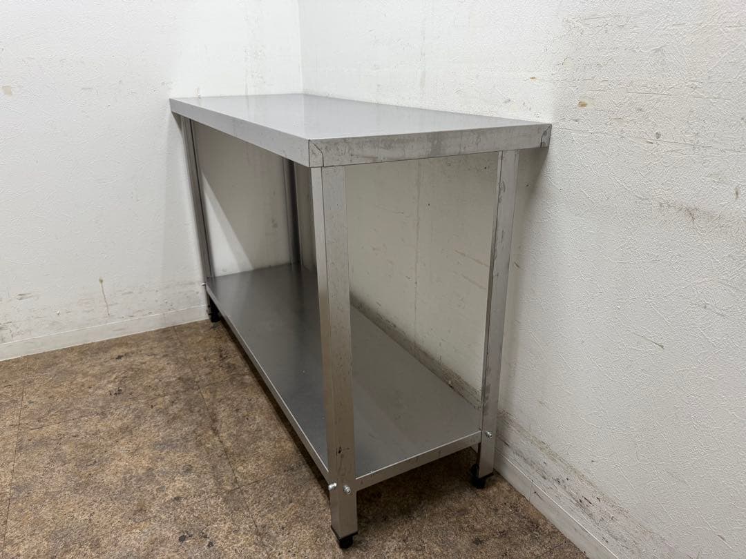 ステンレス　業務用　作業台　厨房　飲食店　W１２００ｘD４５０ｘH８００ｍｍ