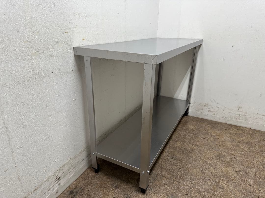 ステンレス　業務用　作業台　厨房　飲食店　W１２００ｘD４５０ｘH８００ｍｍ