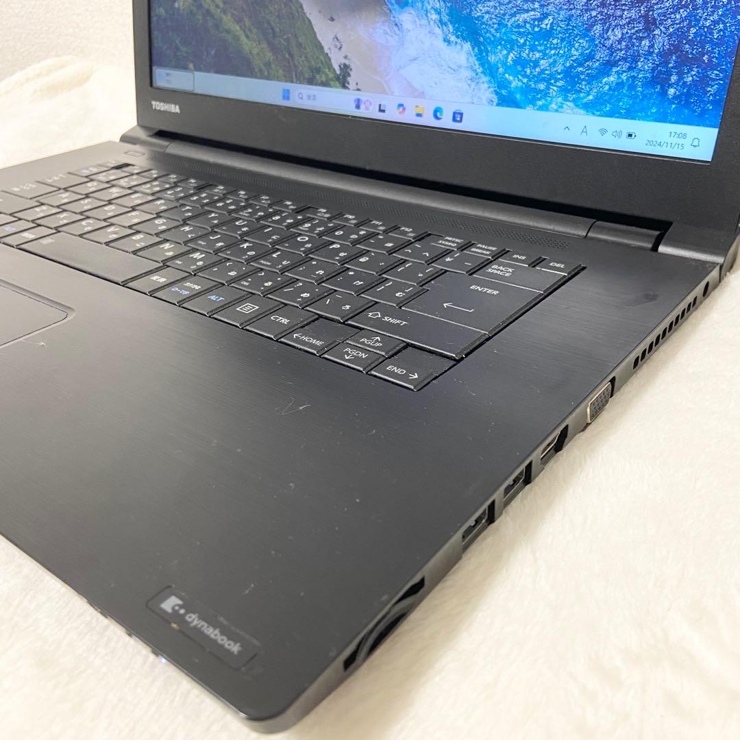 爆速！SSD！ dynabook Toshiba i5 11Pro ブラック