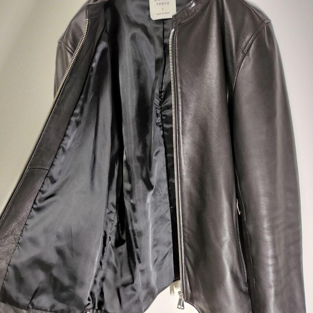 UNITEDTOKYO ユナイテッドトウキョウ シープスキンレザージャケット L