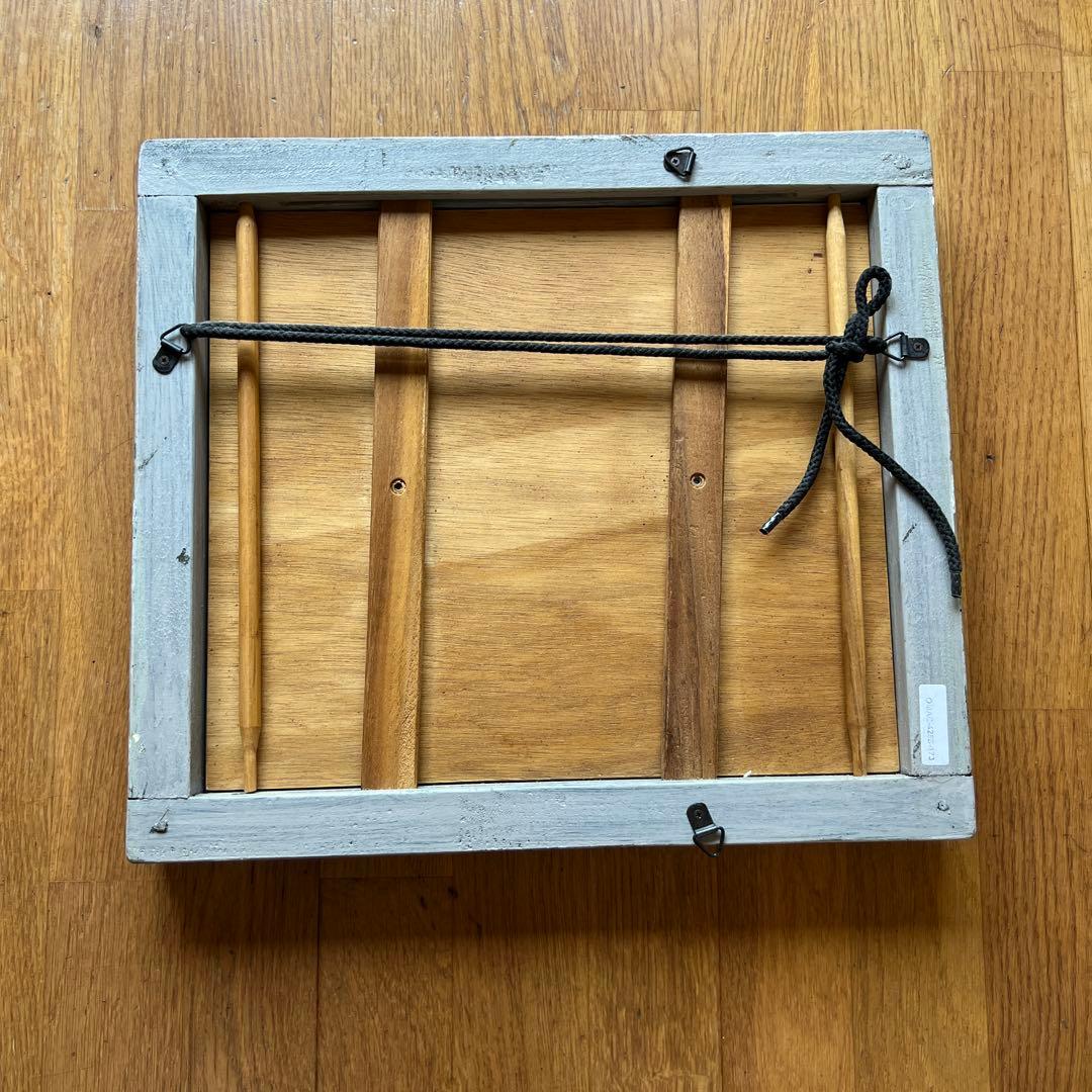 【wtw インテリア】 フレーム+アート作品/シェビーシック