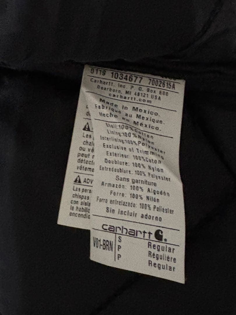Carhartt ダックベスト　Sサイズ　美品　値引き不可
