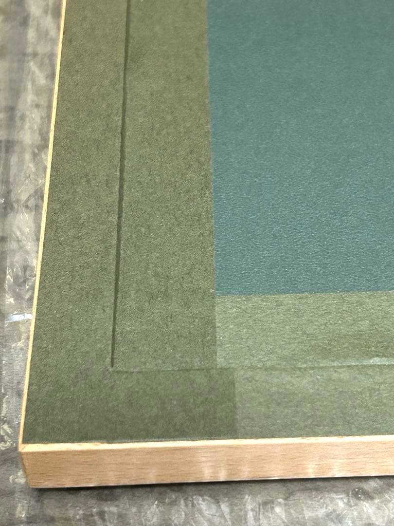 自然イラスト作家　北田稔　オリジナル　シルススクリーン作品