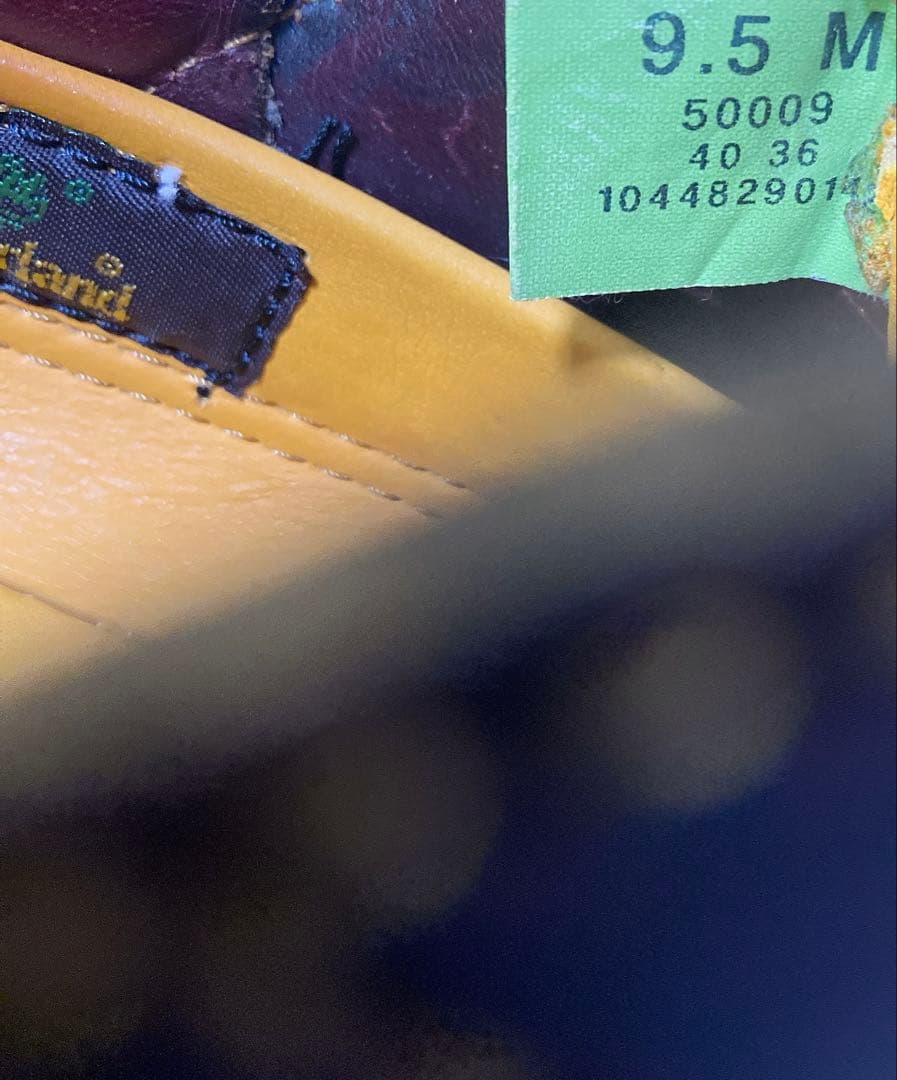 美品 ティンバーランド 3eye クラシックラグ 27.5 デッキシューズ 赤茶