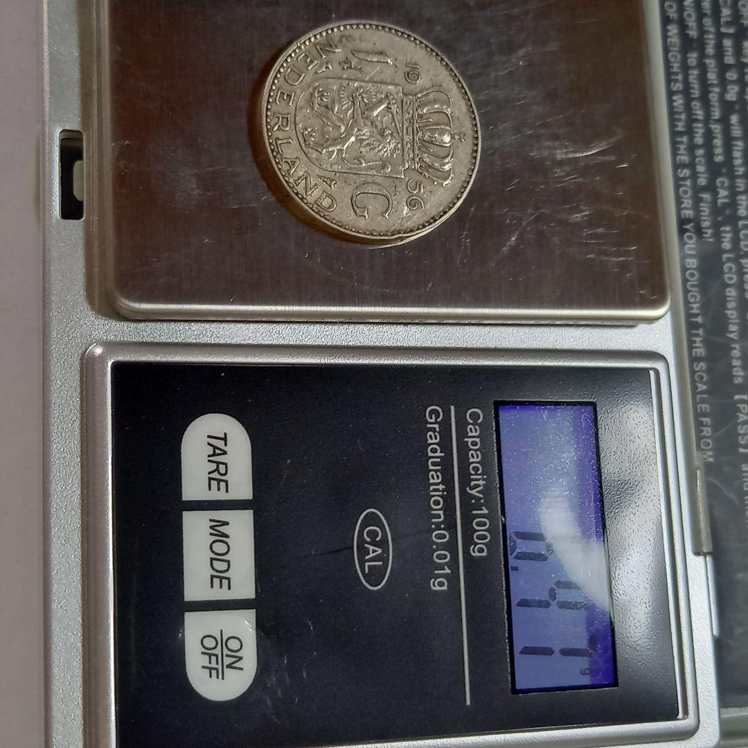 オランダ 1ギルダー銀貨 6枚まとめて グルテン ネーデルランド ユリアナ