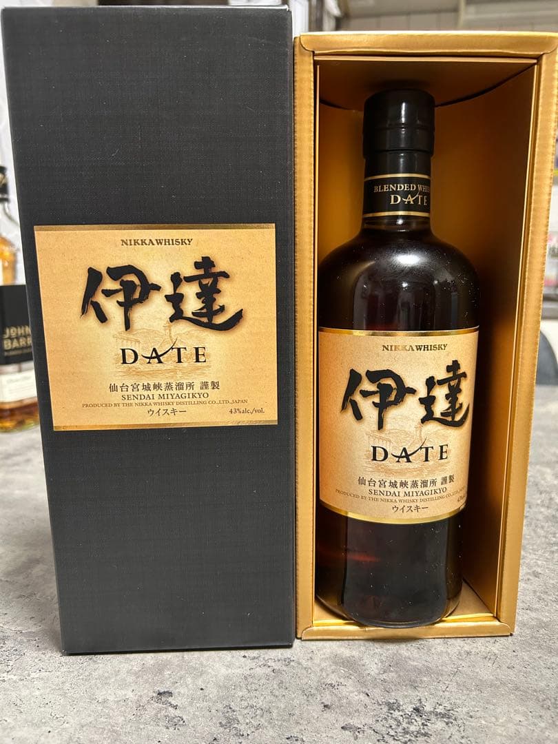き*ん様 NIKKA DATE 43% ウイスキー 伊達 700ml 旧ラベル