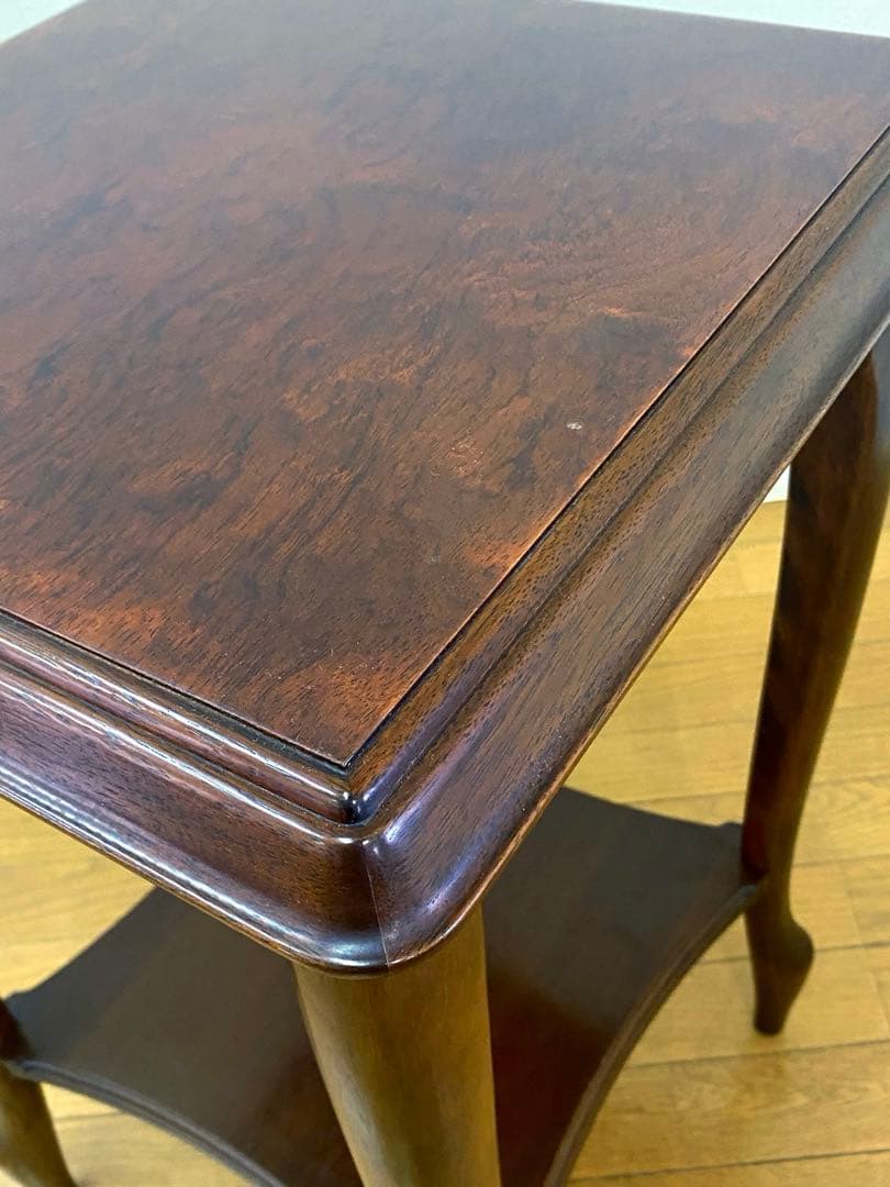 程度良 マルニ ベルサイユ 花台 サイドテーブル 飾り棚 コンソール 猫脚