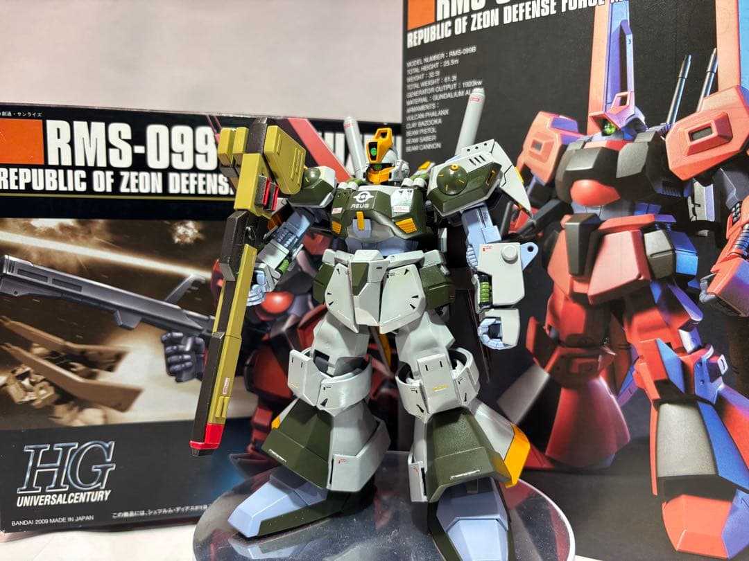 HG プロトタイプリック・ディアス 塗装完成品