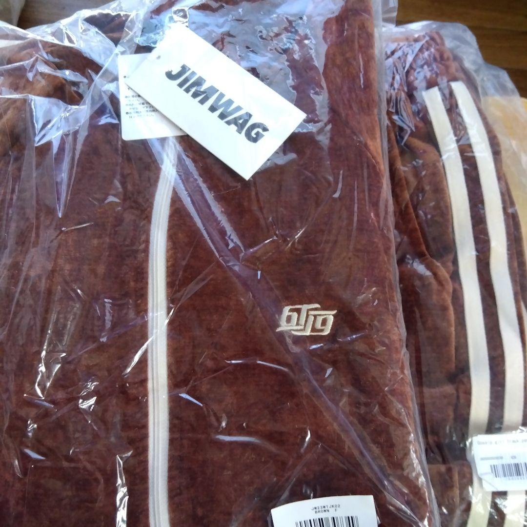 JIMWAG ブラウン ジップアップセットアップ