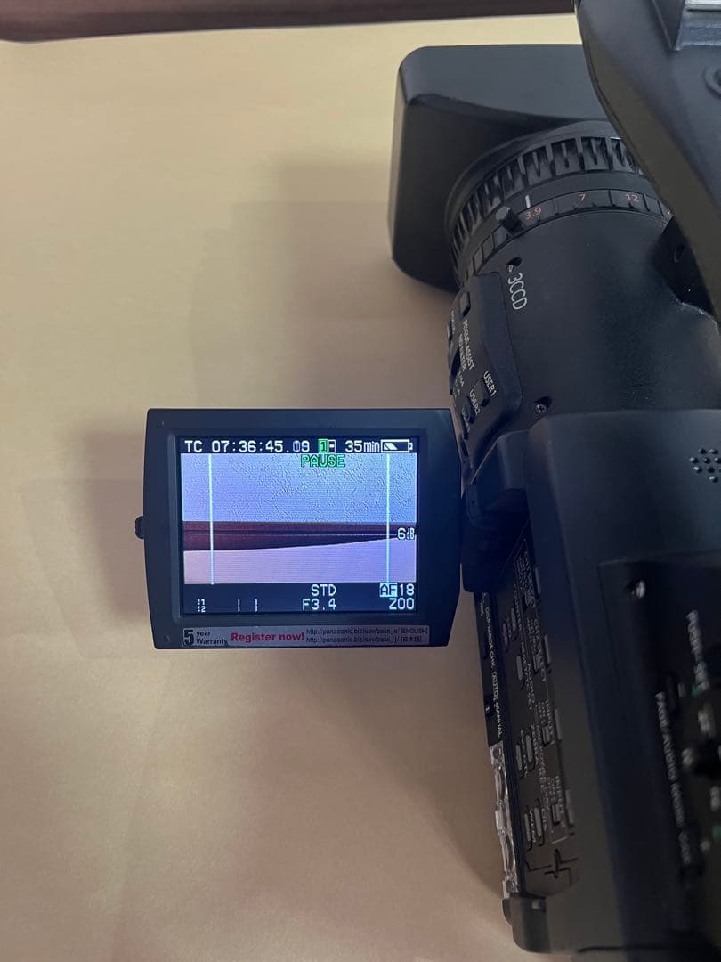 ビデオカメラ Panasonic AG-HPX175