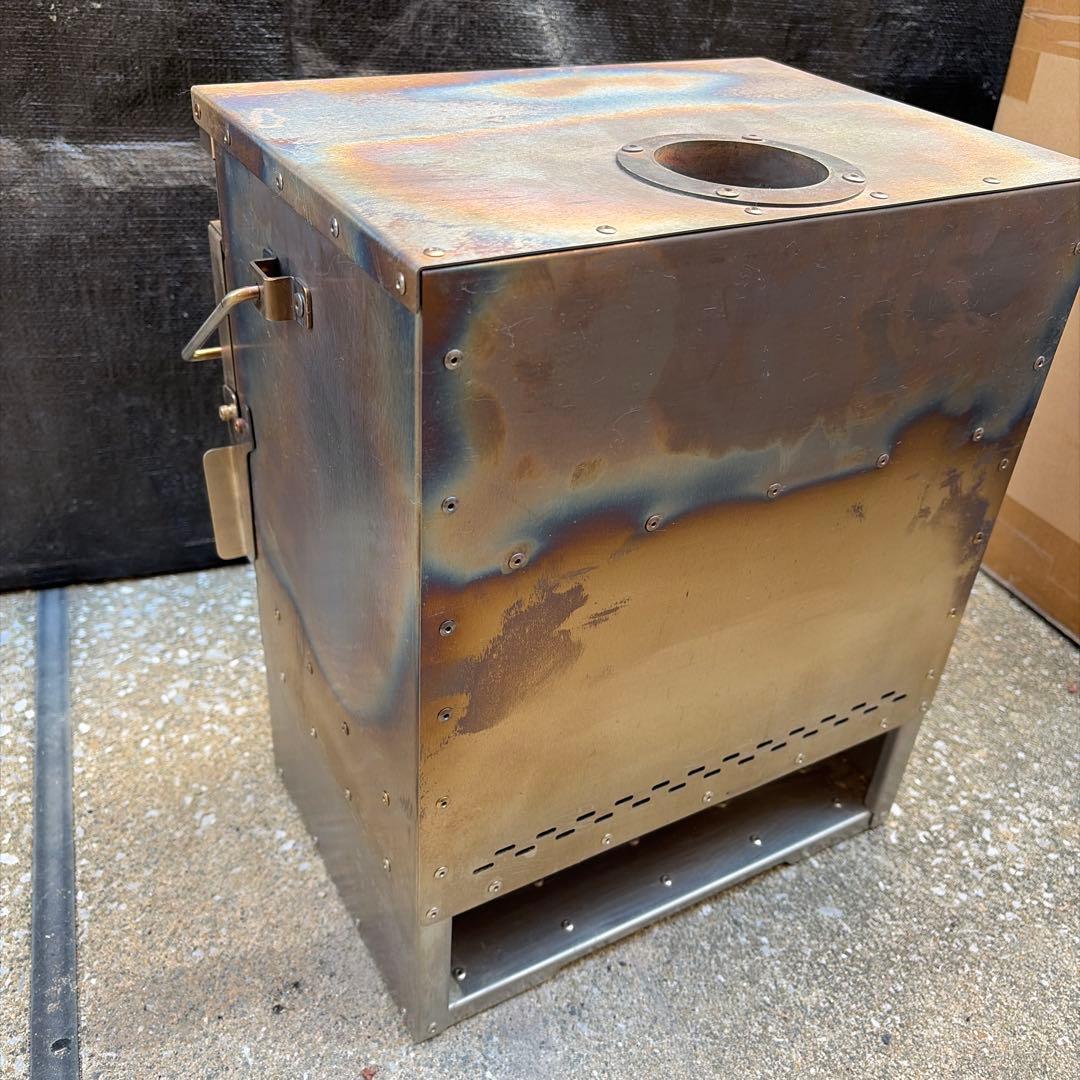 Soomloom二次燃焼ポータブル暖炉 VistaV