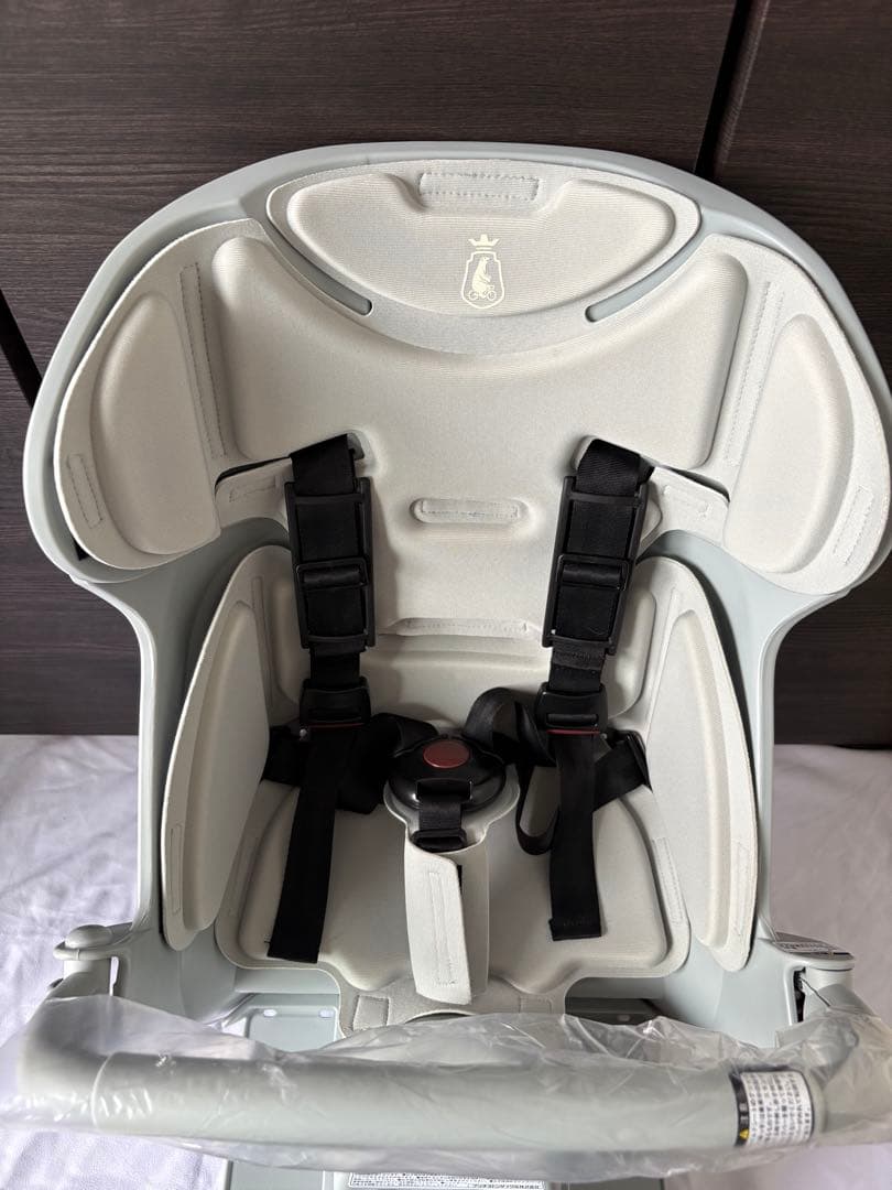 ◾️ ビッケ モブ リヤチャイルドシート クッション付 ◾️ ブルーグレー ◾️後◾️