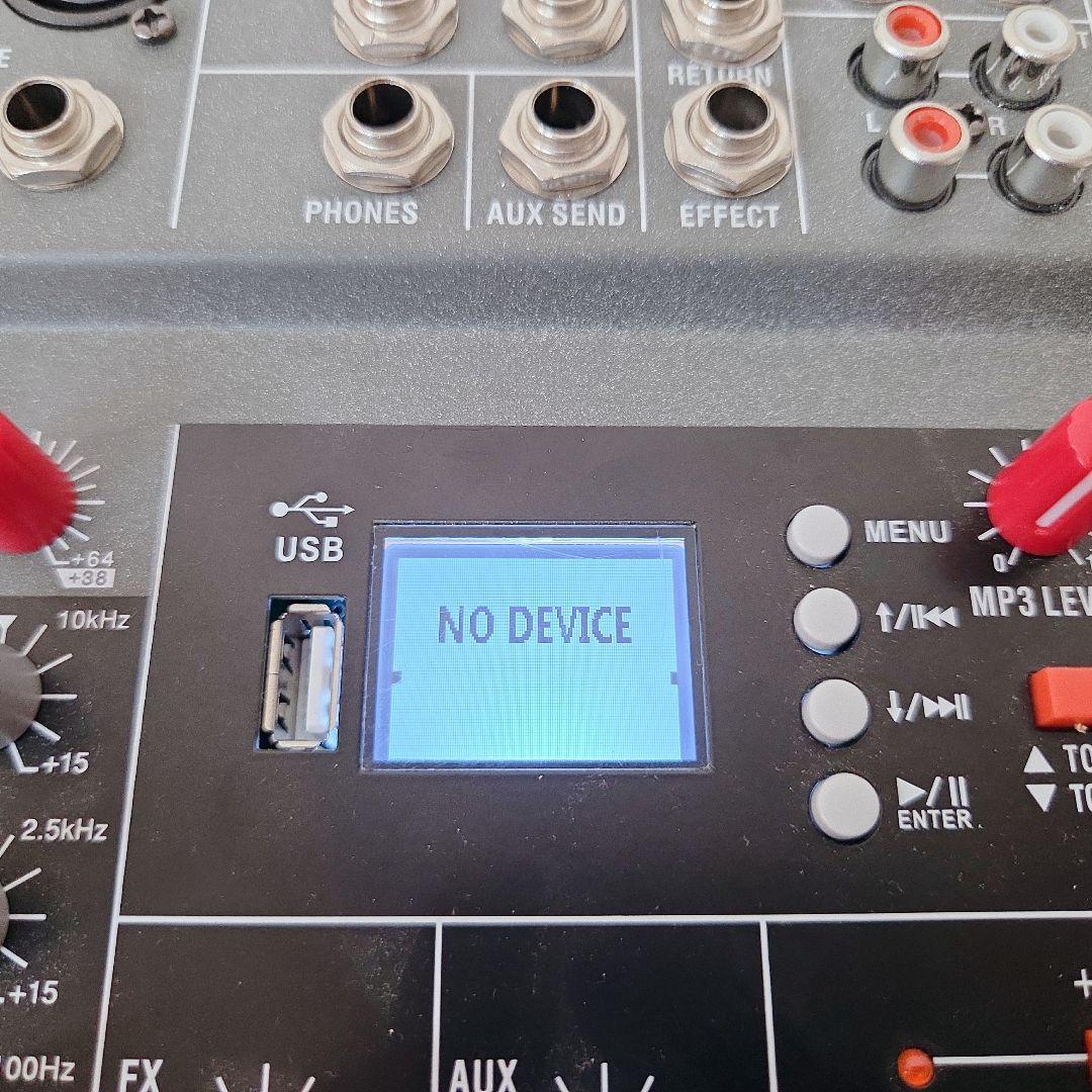 動作品✨Depusheng DX16 ミキサー サウンドコントローラー 16ch