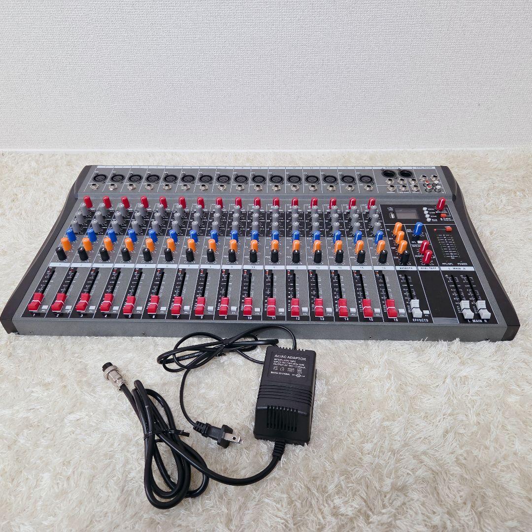 動作品✨Depusheng DX16 ミキサー サウンドコントローラー 16ch