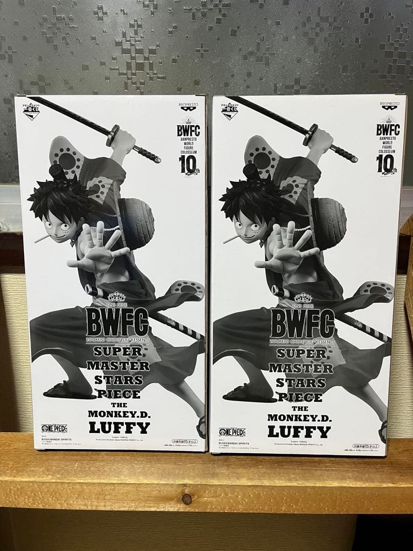 BWFC モンキー・D・ルフィ 4体セット売り