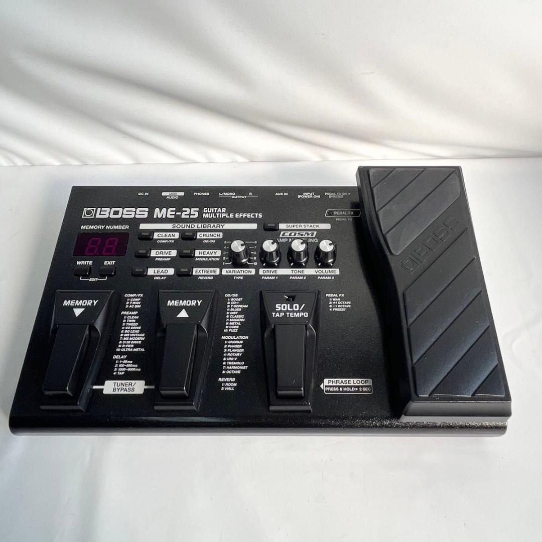 【美品】 BOSS ME-25 エレキギター用マルチエフェクター
