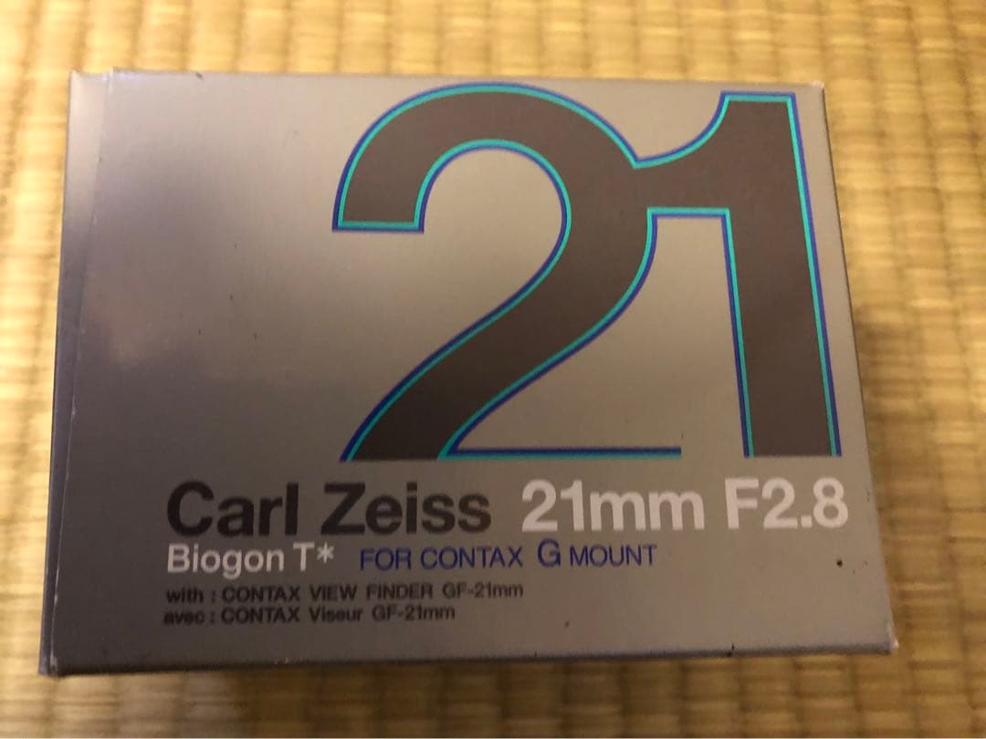 レンズ(単焦点) CONTAX G Carl Zeiss Biogon T* 21mm f/2.8