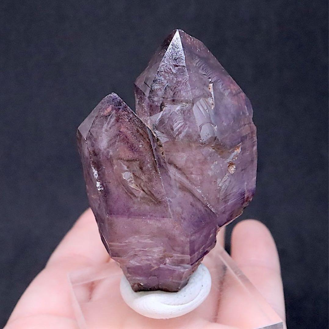 スーパーセブン セプター スモーキー アメジスト紫水晶 74.9g AMT254