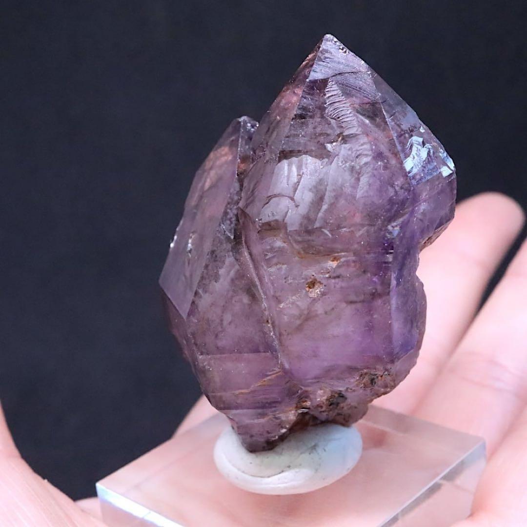 スーパーセブン セプター スモーキー アメジスト紫水晶 74.9g AMT254