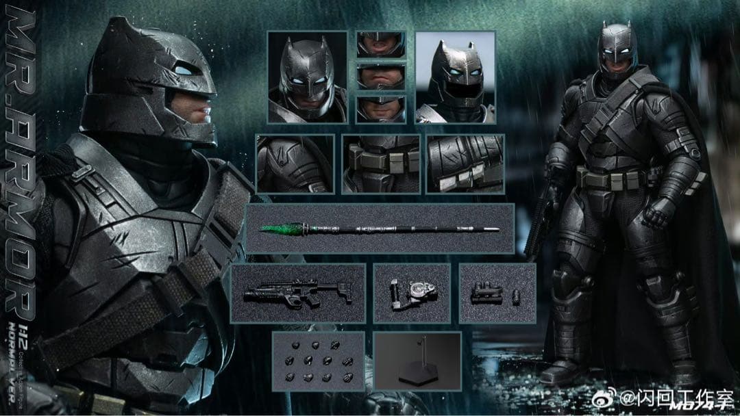 閃回Studio 1/12 アクションフィギュア バットマン 即完売