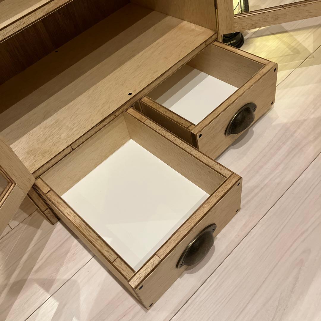 食器棚③　キャビネット　アンティーク　ハンドメイド　木製