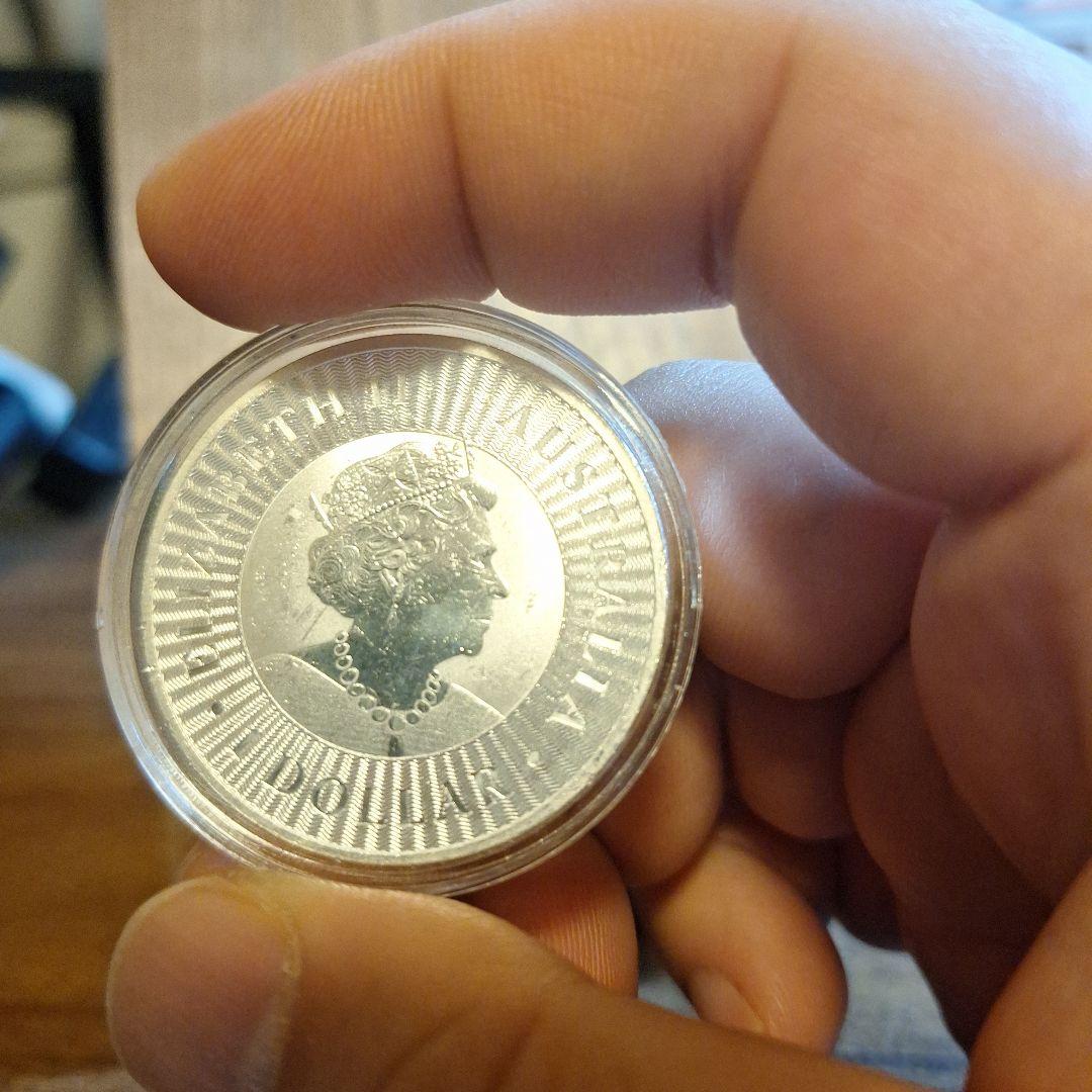 オーストラリア カンガルー シルバー 2021年　1オンス　銀貨