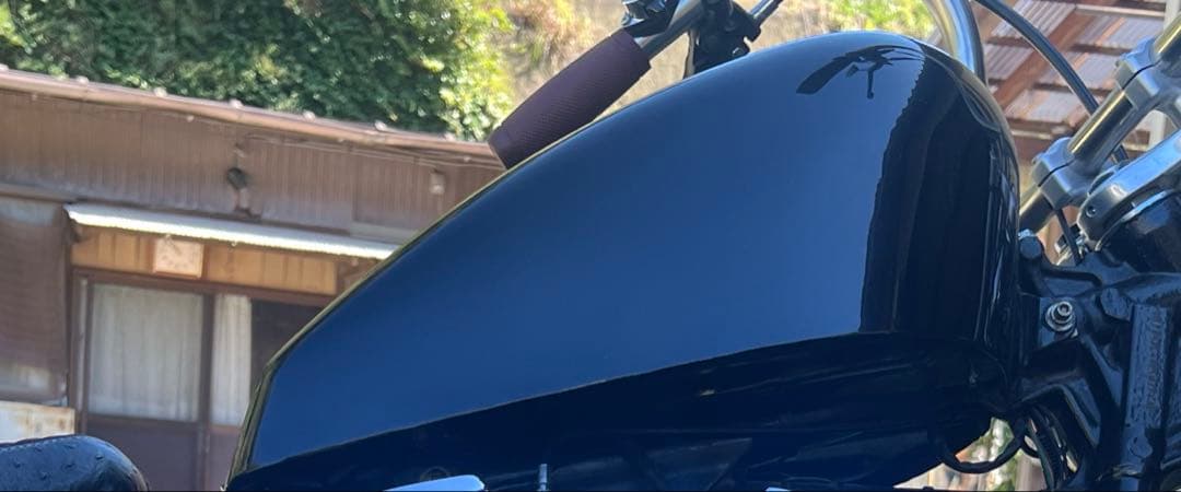 【送料無料！即日発送】スポーツスタータンクキングタンク アメリカン ハーレー艶黒