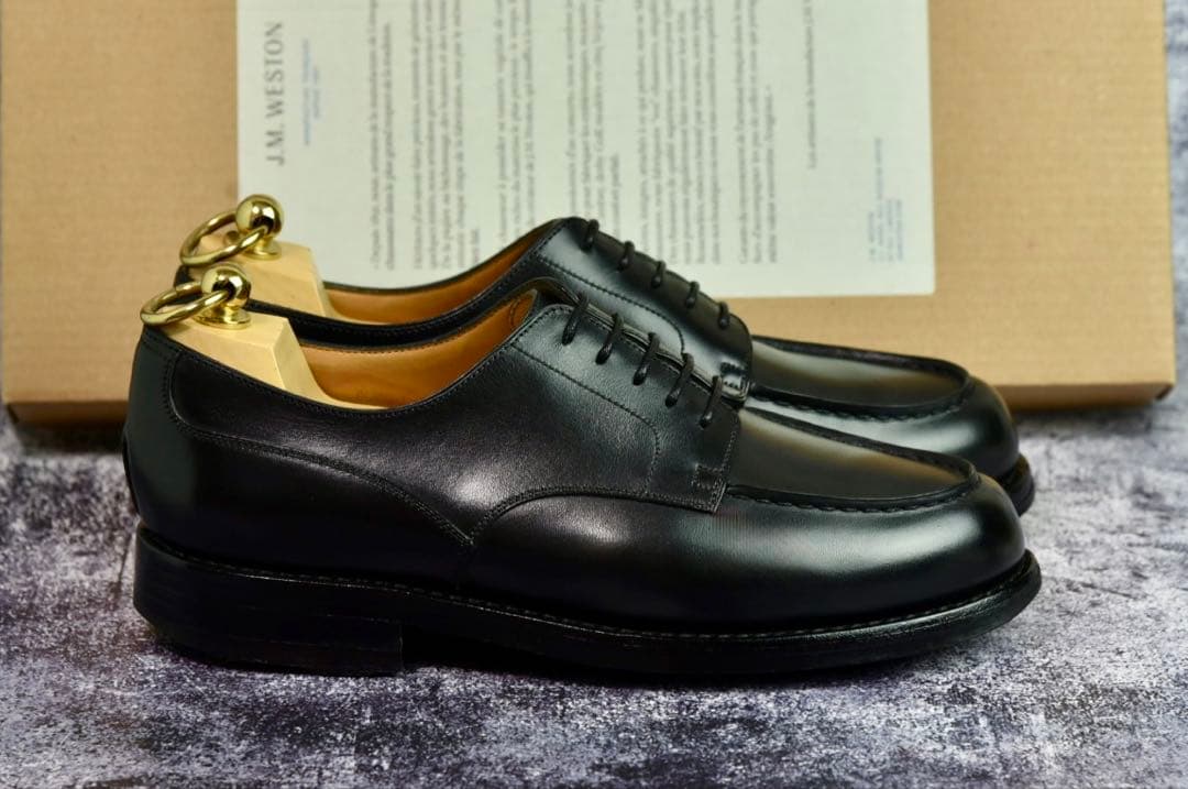 J.M.WESTON　#641　ゴルフ　5D　ブラック　31ラスト　Uチップ