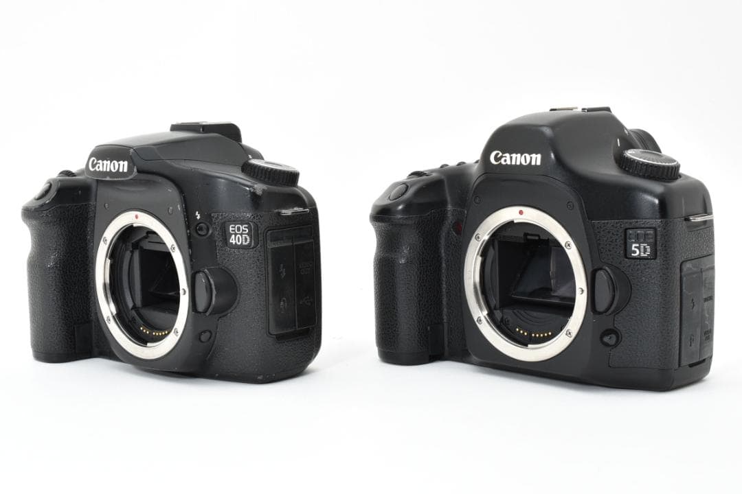 【2台セット】 CANON キャノン EOS 5D＋40D 通電確認済み カメラ