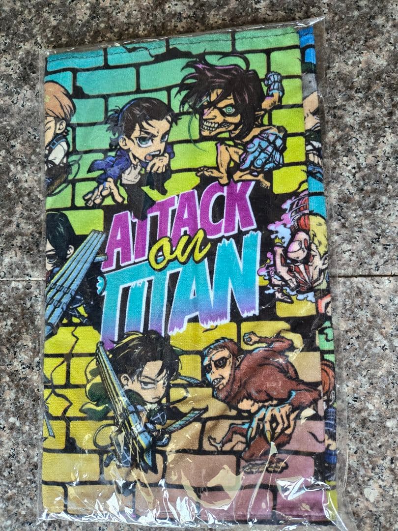 【新品未開封】進撃の巨人スポーツタオル