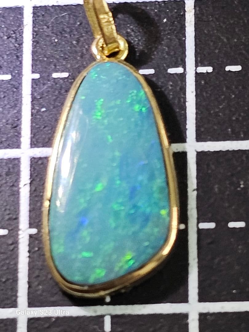 K１８ダブレットオパールペンダント