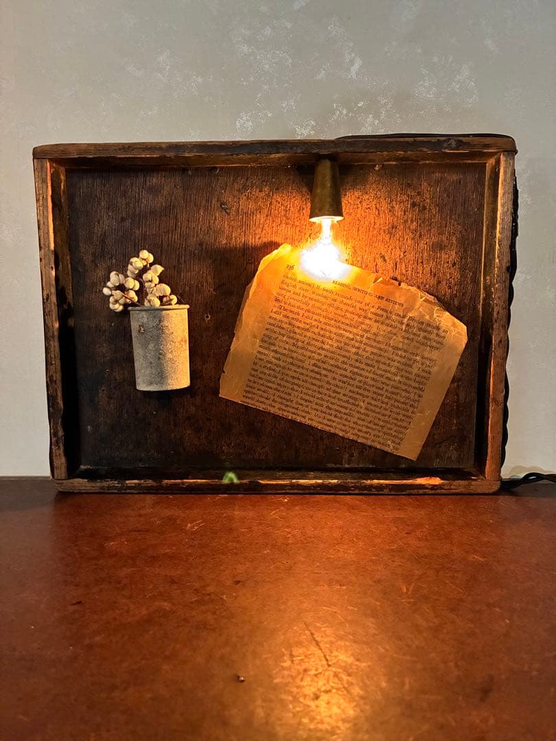 古道具 壁掛け ライト 置き型ライト 照明 古雑貨