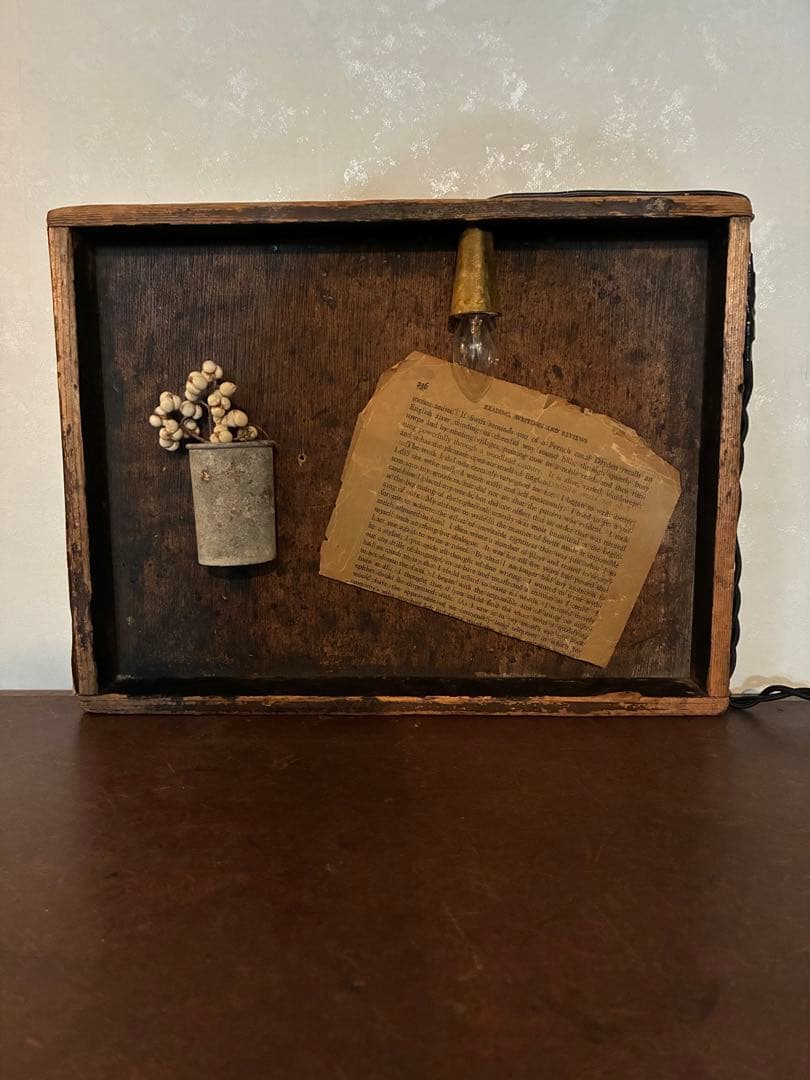 古道具 壁掛け ライト 置き型ライト 照明 古雑貨