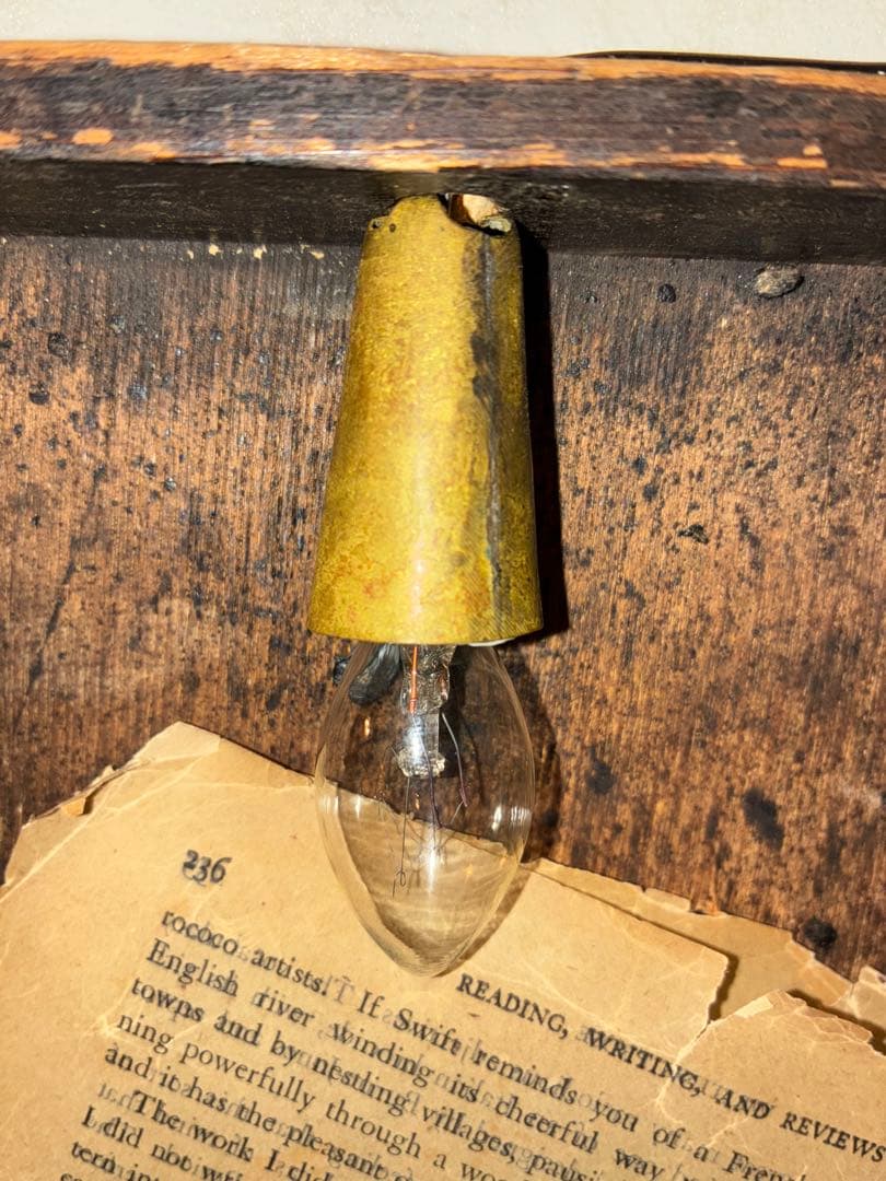 古道具 壁掛け ライト 置き型ライト 照明 古雑貨