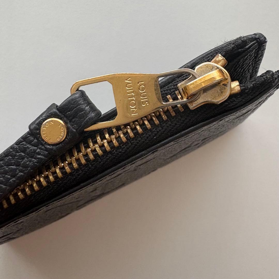 【正規店購入】ルイヴィトン モノグラム アンプラント ポルトカルトジップ 財布