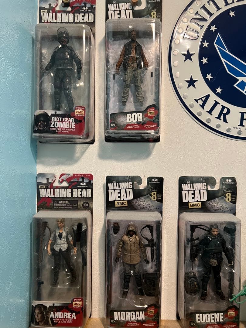 ウォーキングデッド　フィギュア　10台セット　マクファーレントイズ　未開封