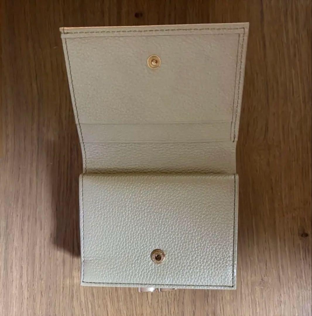 皇居購入　二つ折り財布　シャンパンゴールド（新品）